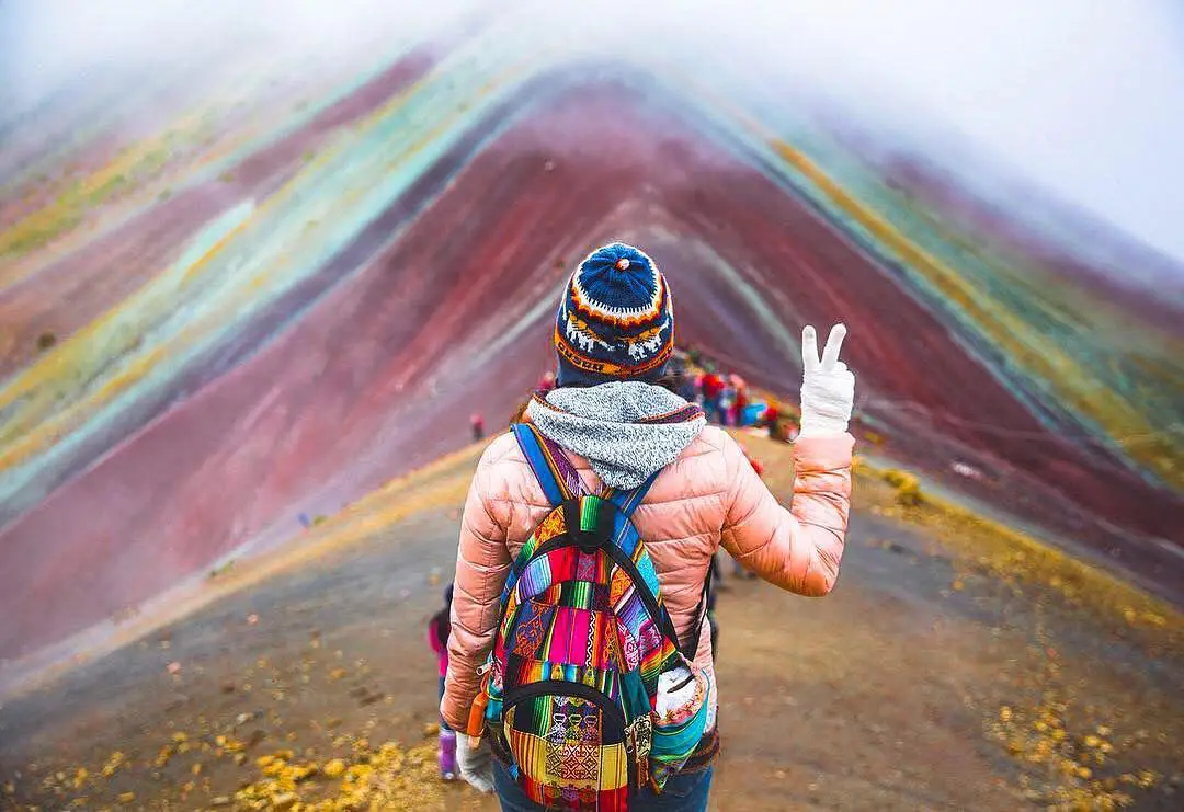 Montaña de colores